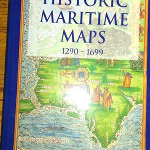 Livre cartonné, cartes maritimes historiques 1290-1699 par Donald Wigal