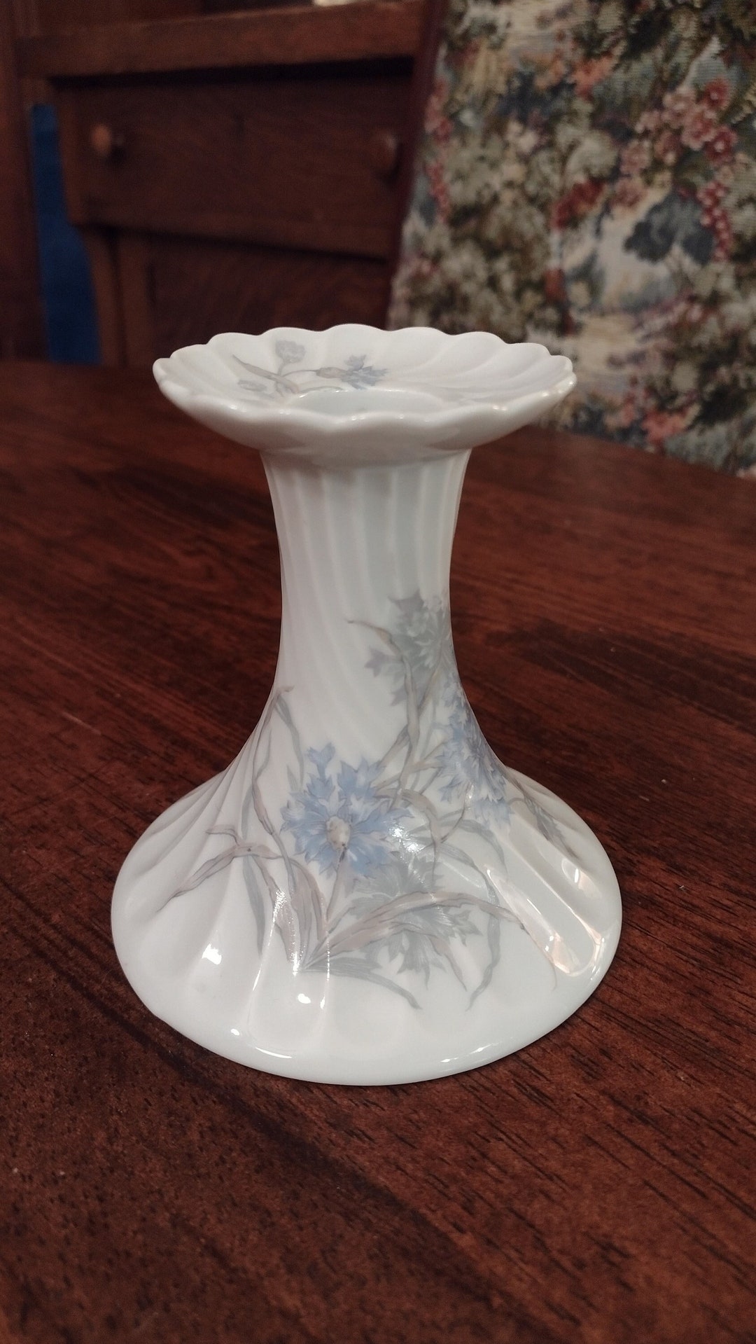 Haviland Limoges Bergere French Signed Candle Stick Holder Etsy