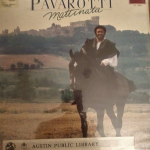 LP recording of entitled &quot; Pavarotti Mattinata&quot;