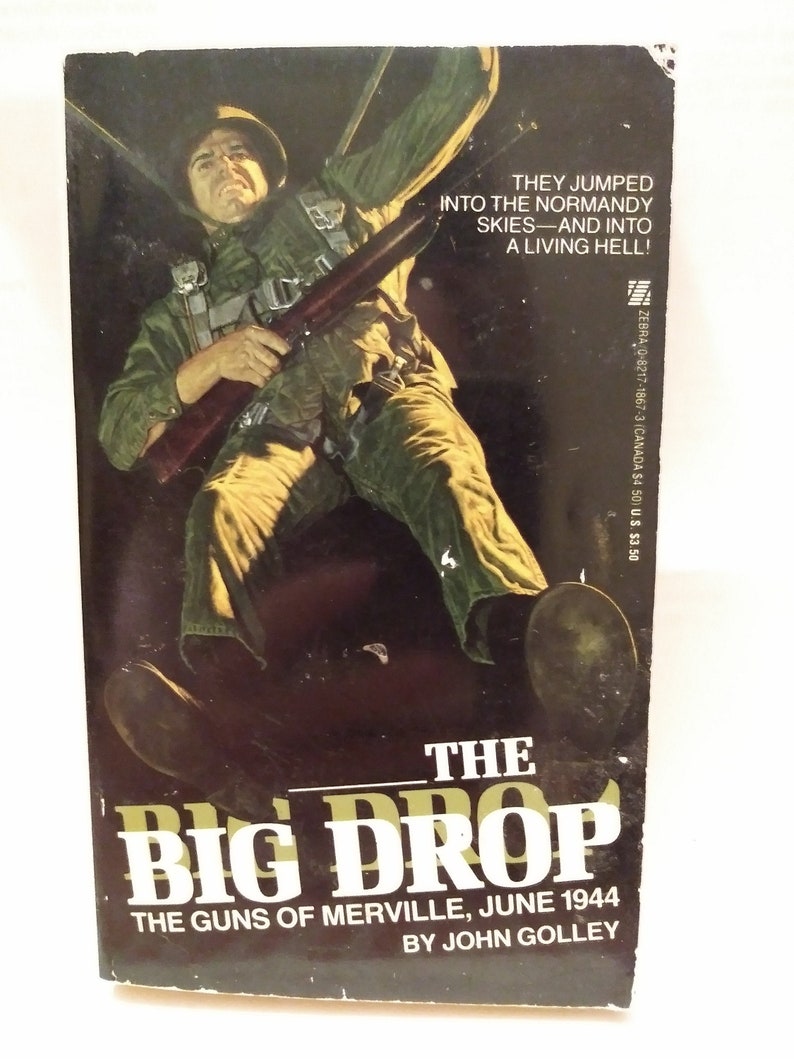 Vintage Paperback book quot; The Big Drop the Guns of Merville,
