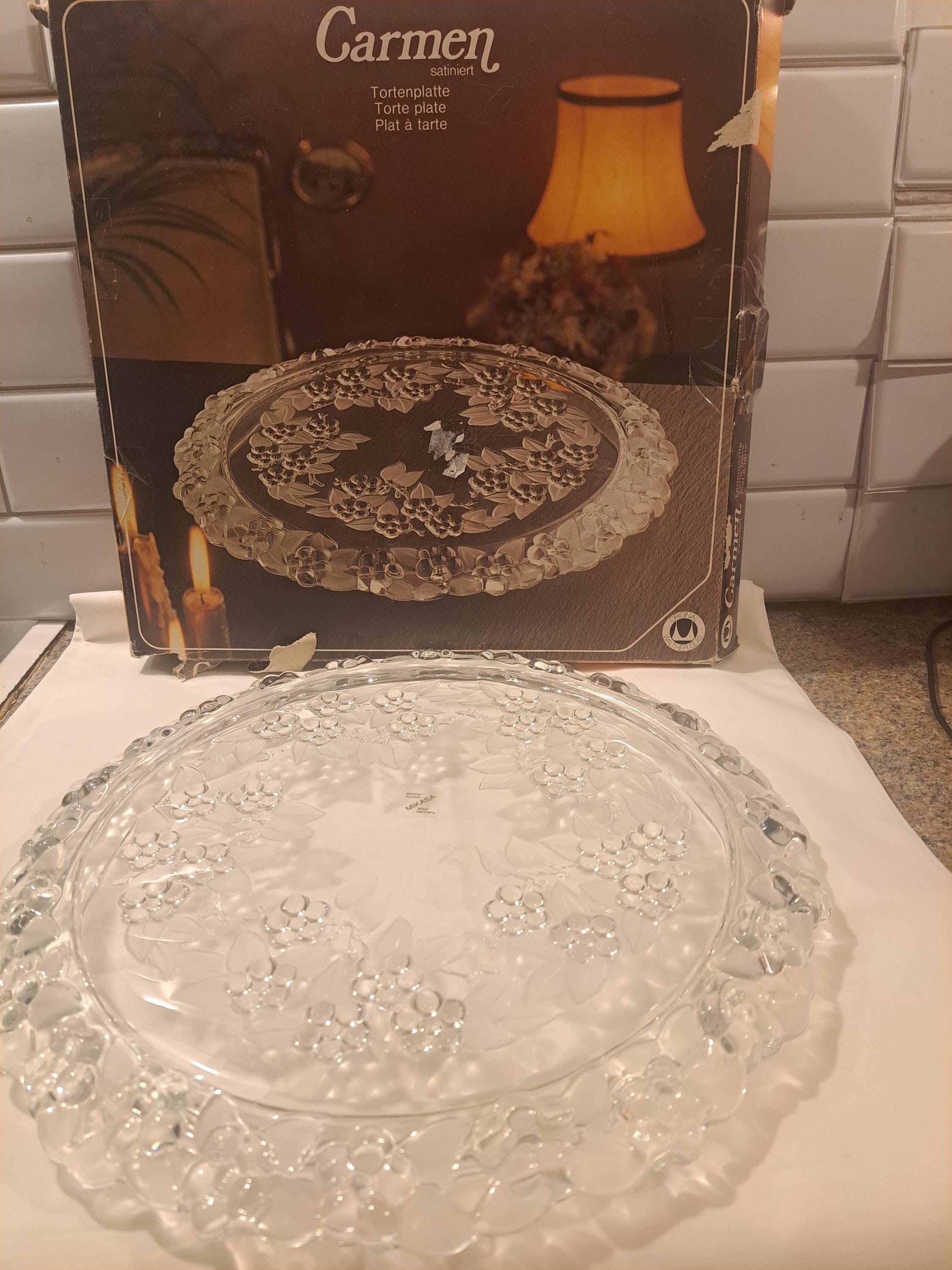 Walther glass platter - Etsy 日本