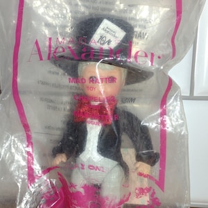 Mad Hatter McDonalds Happy Meal Toy by Madame Alexander