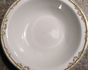 Vintage Made in England China Servierschüssel mit Blumen