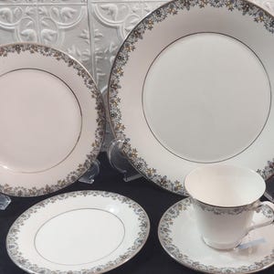 Vintage Royal Doulton China in the Flowerlace Pattern