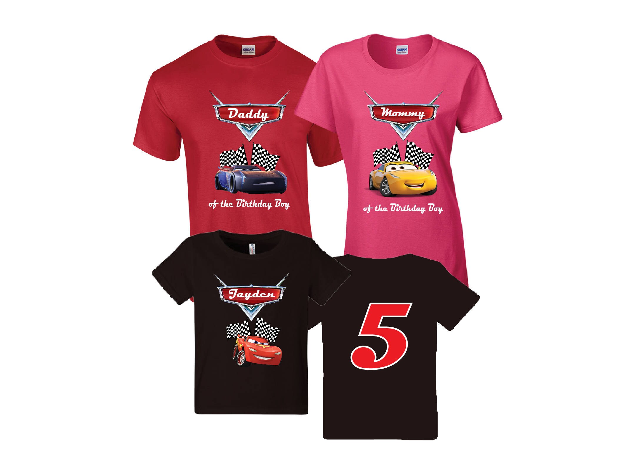 disney cars birthday shirt