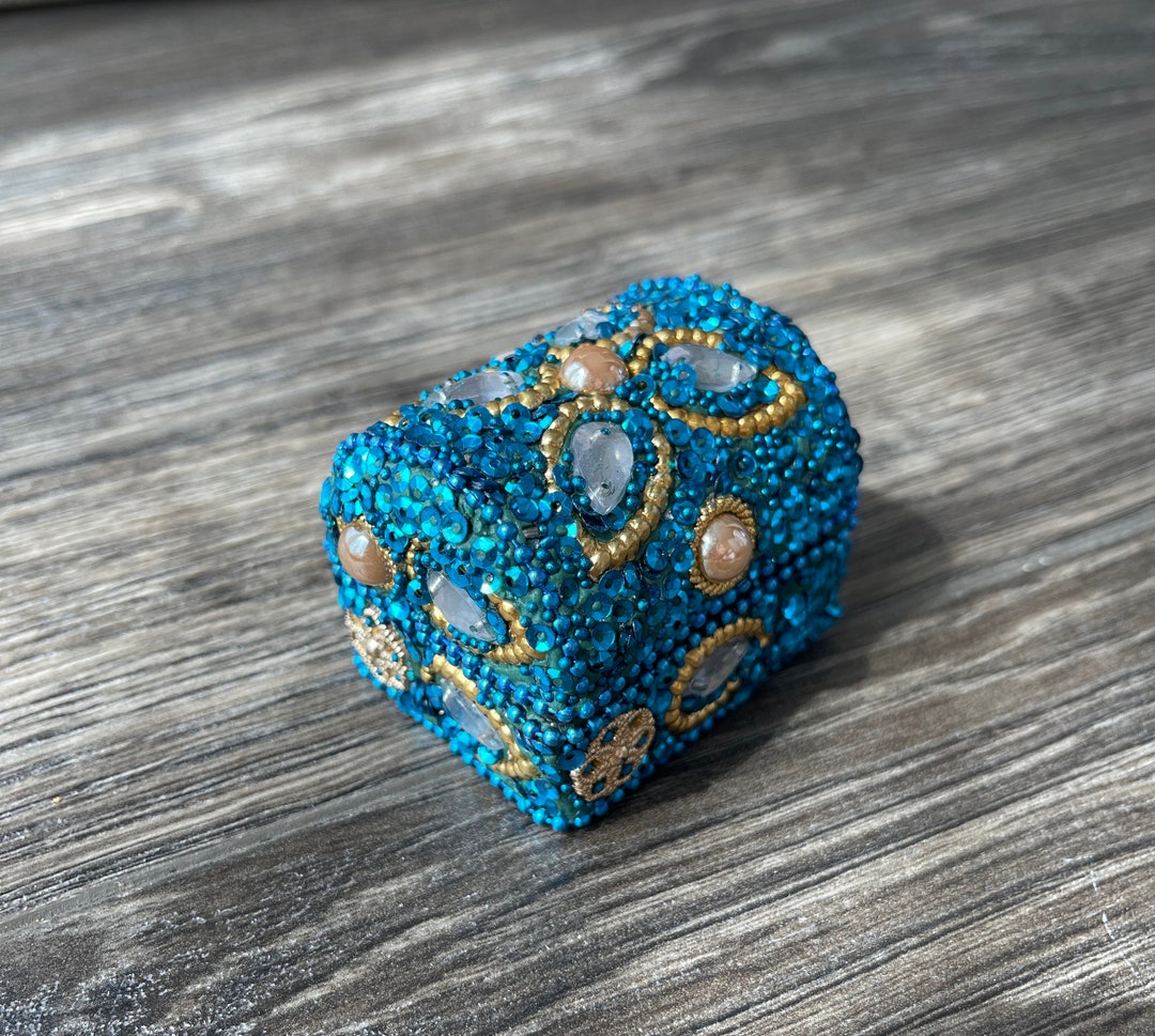 Beaded Jewelry Box Trinket Box Gift Box Jewelry Storage Etsy