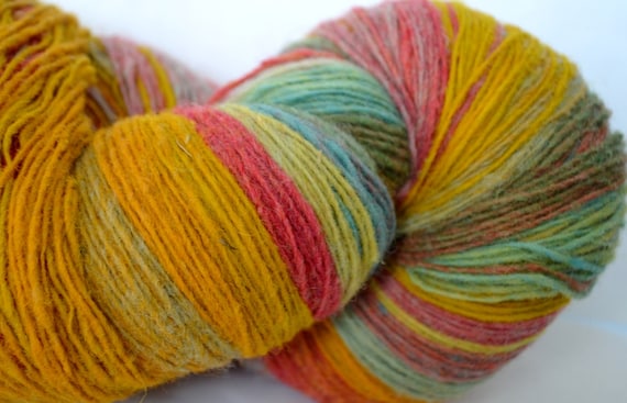 Dundaga Yarn, 100% Latvian Wool Yarn, Organic Wool. Wool Yarn 1 ply 6/1, 100g-550m. Artistic Wool Yarn.
