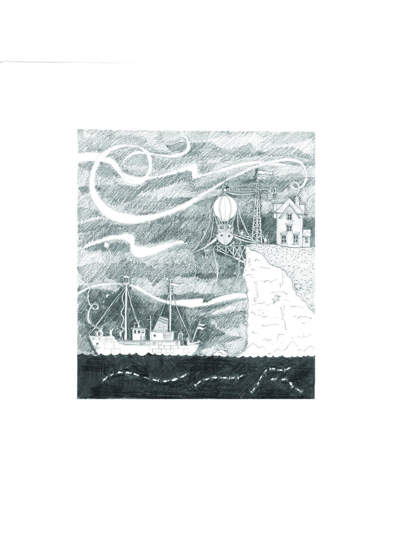 The Cliff House Limited Edition Giclee Print
