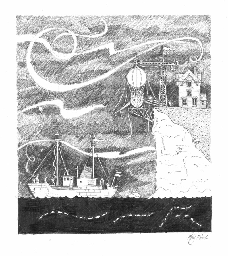 The Cliff House Limited Edition Giclee Print