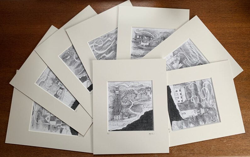 The Cliff House Limited Edition Giclee Print