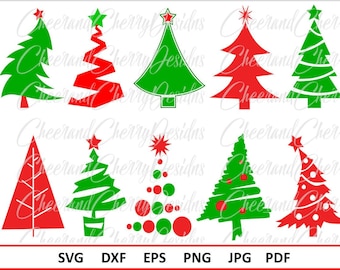 Christmas Tree Svg for Christmas SVG for Cricut Christmas Tree clipart Christmas Svg bundle Winter Svg for Silhouette Svg Christmas clipart