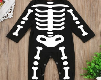 Disfraz de esqueleto svg archivo Halloween esqueleto SVG para bricolaje Halloween disfraz chico Svg esqueleto huesos imprimibles Hierro en vinilo Silueta Cricut