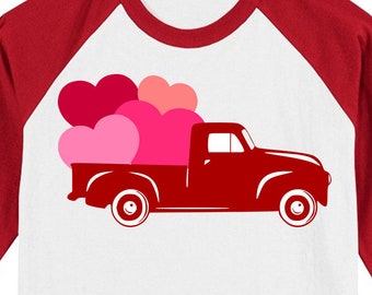 Download Valentine truck svg | Etsy
