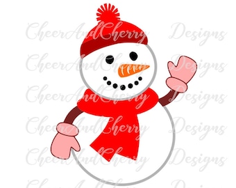 Snowman Svg for Christmas SVG file Silhouette Christmas Snowman cut file Vinyl Winter SVG for Cricut Snowman face Svg Commercial Use Clipart