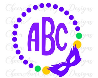 Download Mask Monogram Svg Etsy