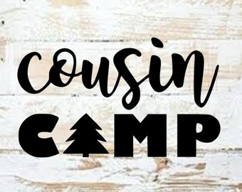 Cousin Camp Svg Etsy