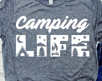 Download Camping T Shirt Svg Etsy