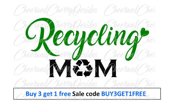 Recycle Svg Earth Day Svg Recycle Decal Mom Svg Earth Day Etsy