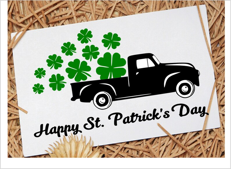 Download Happy st Patricks day SVG for Cricut Silhouette Iron on | Etsy