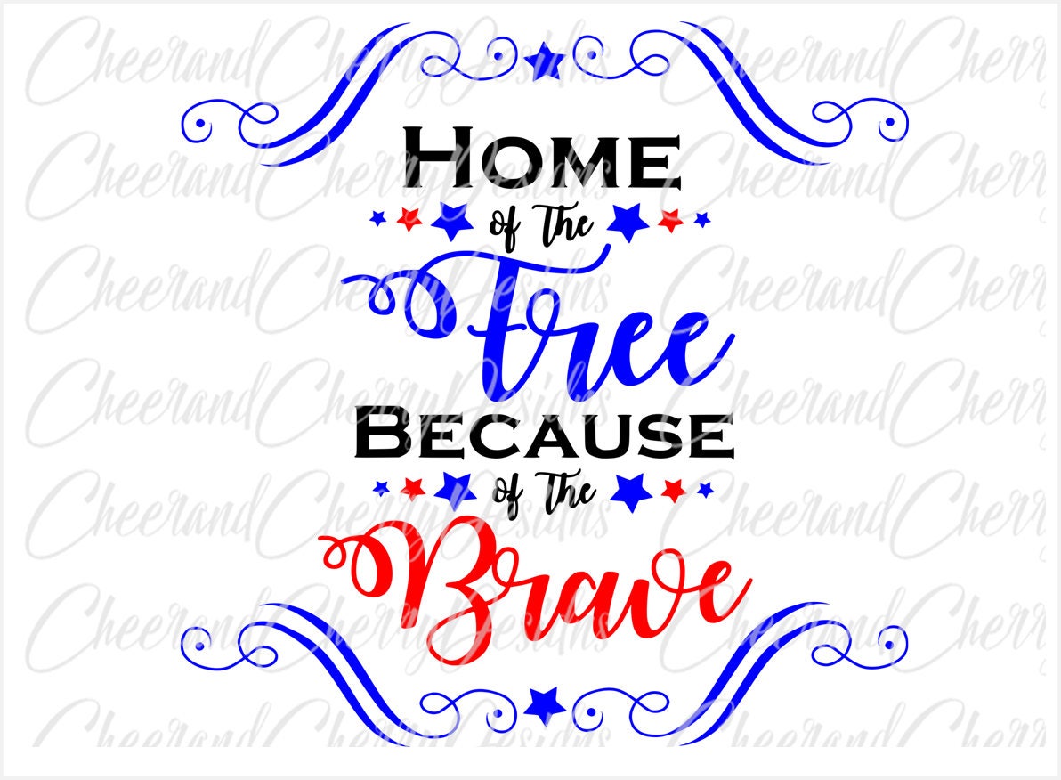 Download Patriotic SVG 4th of july svg Veterans day svg Home of the ...