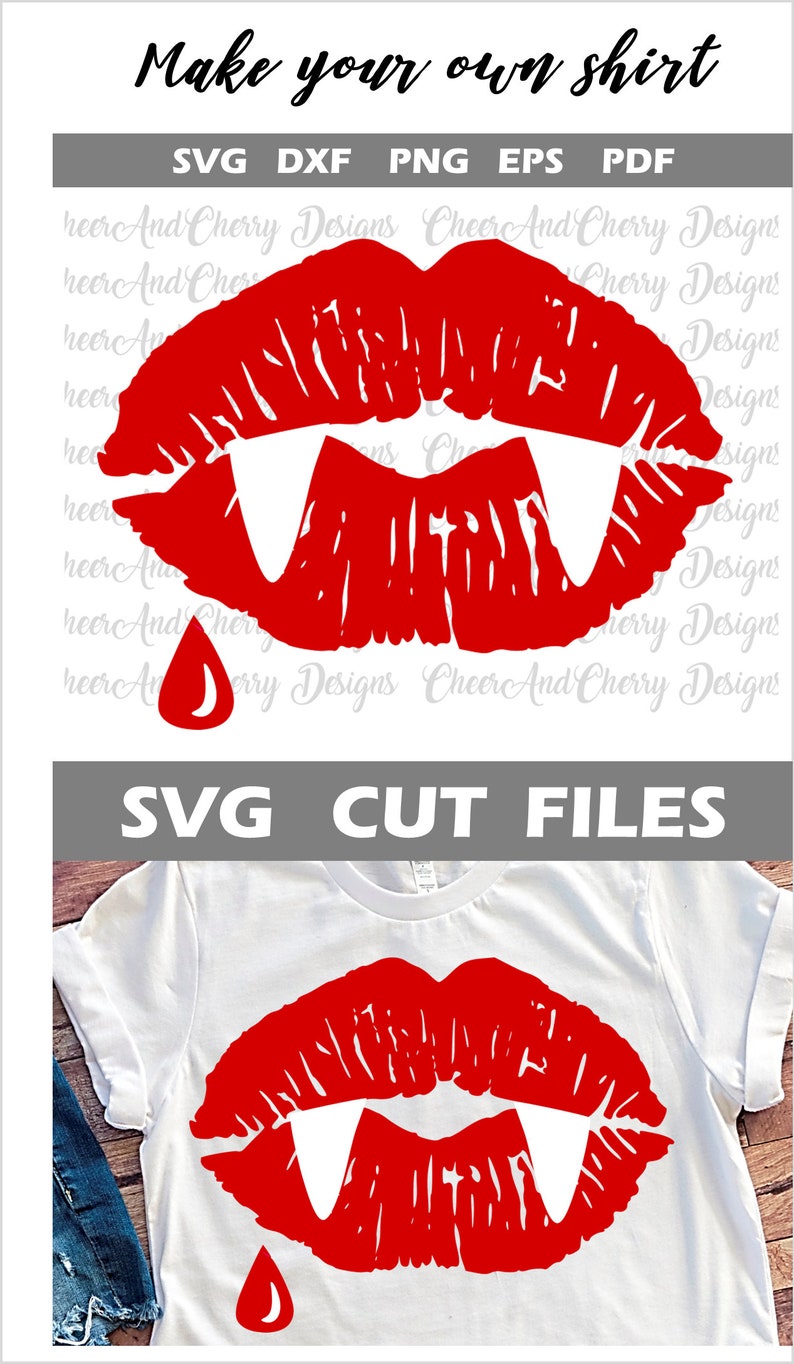 Download Halloween Lips svg vampire lips svg halloween svg fangs | Etsy