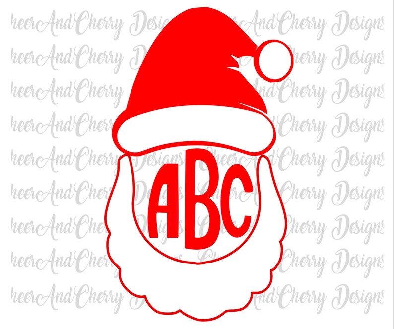 Download Santa face monogram SVG Santa svg file for Cricut ... Download Santa face monogram SVG Santa svg file for Cricut ...