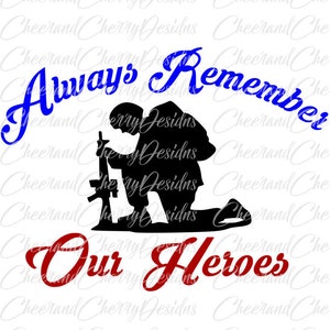 Memorial day SVG Army svg design Patriotic svg file Military Cut file Remember svg Soldier Clipart Scrapbook Silhouette Cameo files Cricut