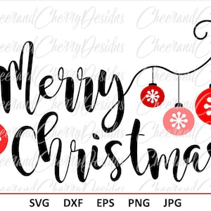 Merry Christmas SVG Christmas Svg for t shirt design Christmas Eps Christmas Decorations Svg Silhouette Cricut Christmas Vector cut Vinyl