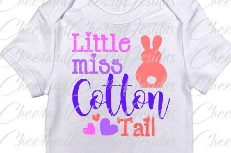Download Little miss cotton tail SVG Easter SVG bunny svg Spring ...