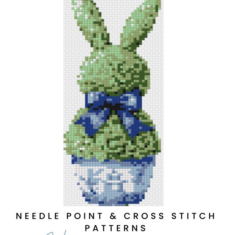Easter Rabbit Needlepoint - Etsy