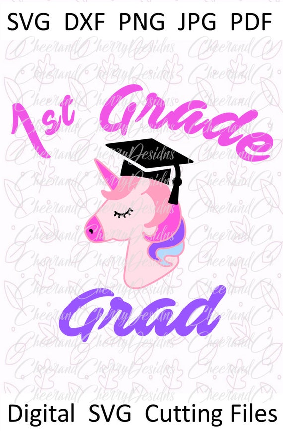 Download Free 1st Grade Grad Svg 1st Grade Graduation Svg First Grade Svg Etsy SVG Cut Files