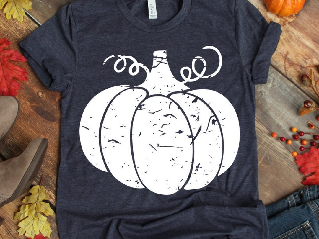 Distressed Pumpkin SVG Files for Cricut Silhouette Grunge - Etsy Israel