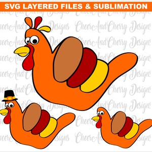 Peace Sign Turkey Svg files for Cricut Silhouette Cameo Turkey hand Cut file Funny Thanksgiving Shirt Svg Thankful Svg Shaka sublimation
