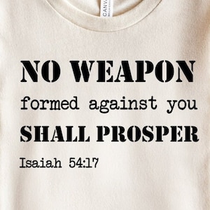 Versículo bíblico svg Christian Svg para soldado camisa sublimación Arma Isaías svg Apoyo Israel Png stand con Israel SVG Judío Religioso svg