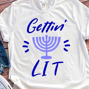 Hanukkah svg pour Cricut Silhouette Iron sur, s’allumer Svg, Funny Hanukah SVG pour chemises Commercial Usage fichiers coupés Menorah svg Clipart