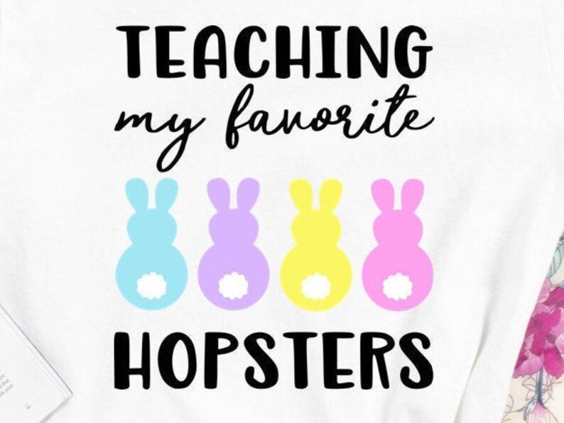 Download Easter SVG for teacher Teaching my favorite peeps Svg Easter | Etsy