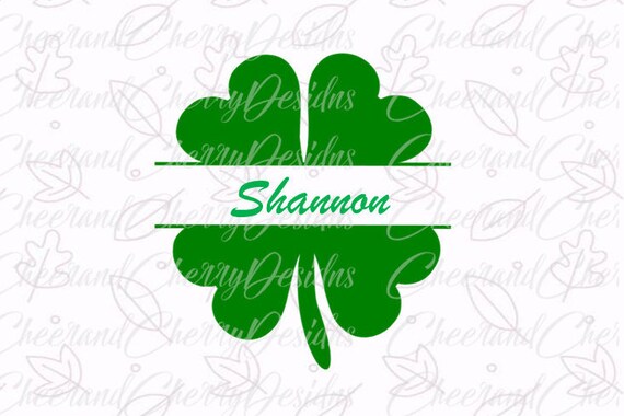 st patricks day monogram shirt