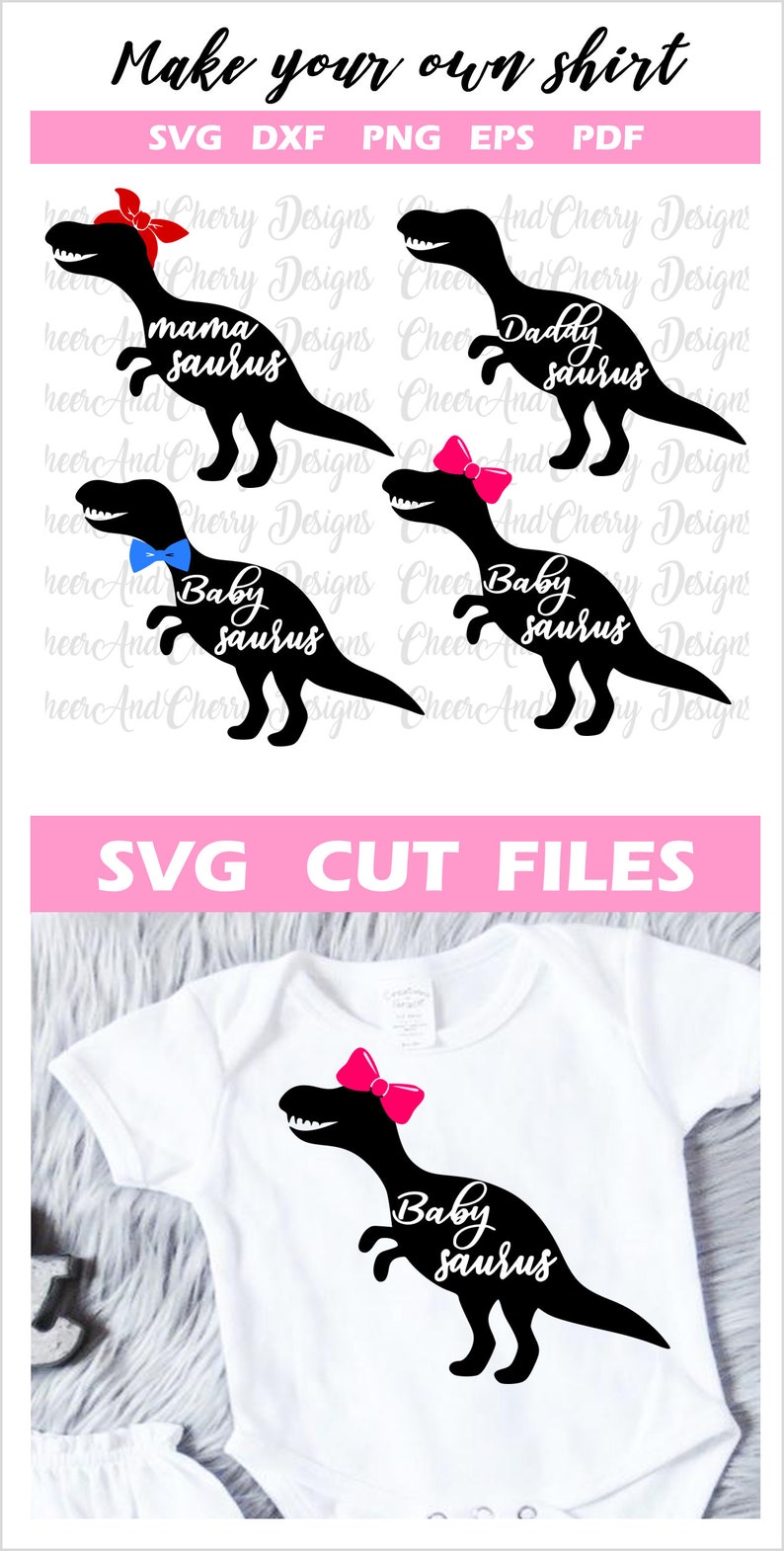Download Mamasaurus SVG Bundle 4 designs Svg Dxf Png Mom svg ...