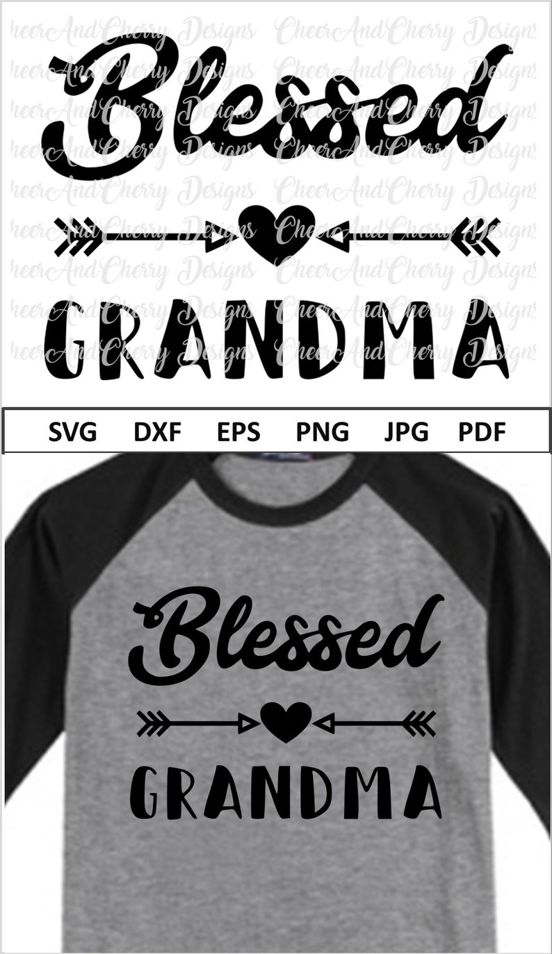 Download Blessed Grandma Svg for Mother's day Svg for grandmother ...