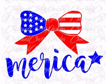 4 juli rosett SVG 4 juli SVG fjärde juli SVG Amerika svg rosettmonogram Svg 4 juli flicka Silhouette Cameo Cricut Cut-fil Clipart
