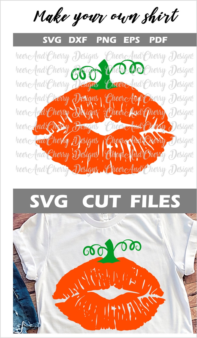 Download Distressed Pumpkin lips svg Halloween svg for cricut | Etsy