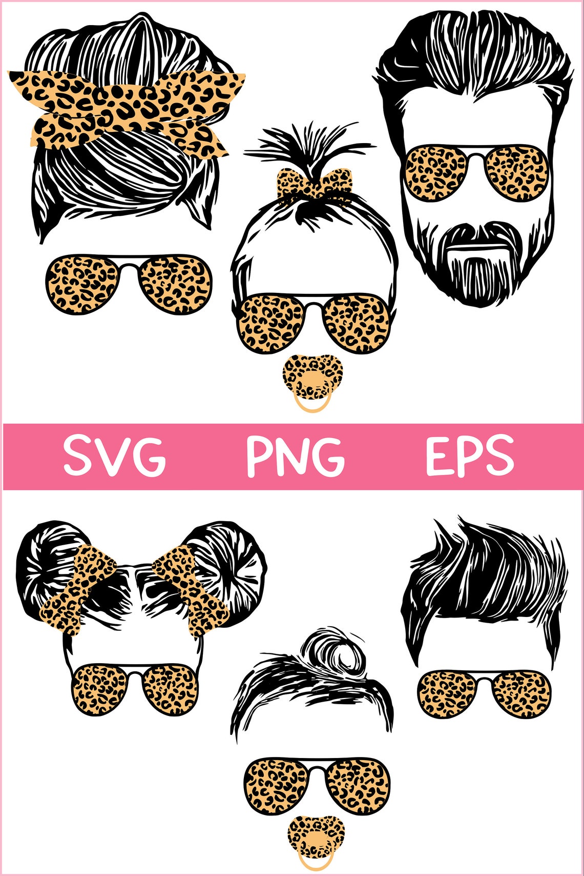 Mom Dad Baby Kid Life Svg Bundle - Family Life Cut Files Cricut ...