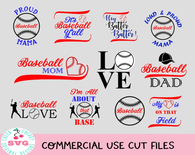 Baseball svg bundle distressed baseball lips SVG, grunge baseball stitches Svg, Baseball mom Svg Cricut Silhouette, softball svg image 5