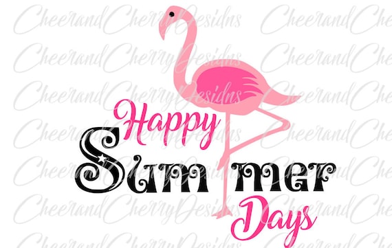 Download Hello Summer SVG Flamingo svg Summer days SVG Beach svg | Etsy