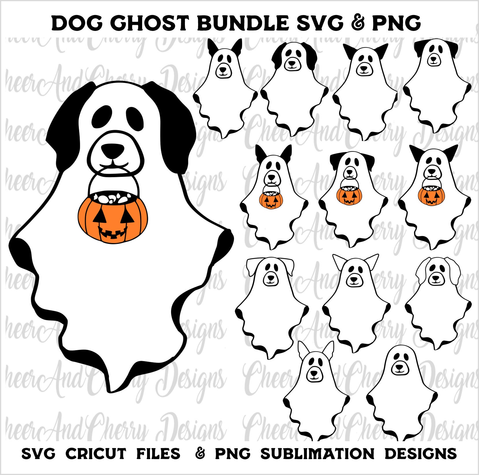 Silhouette Design Store - View Design #278093: funny ghost dog