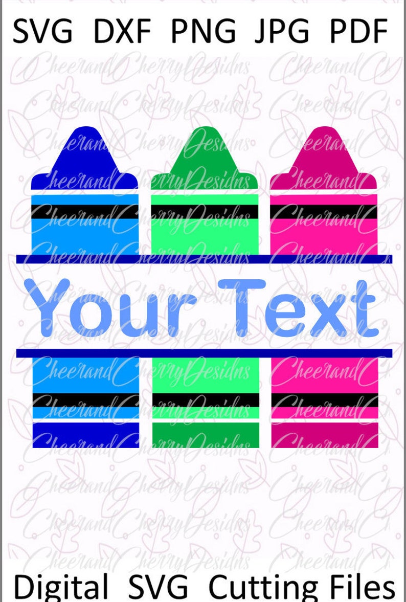 Download Crayons Monogram Svg Crayon SVG file Crayon Split Monogram ...