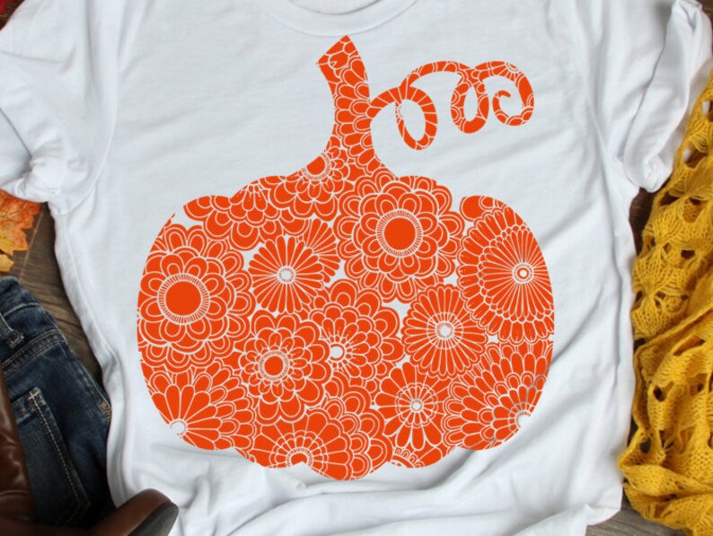 Download Swirly Pumpkin SVG file for Cricut Silhouette Iron On ...
