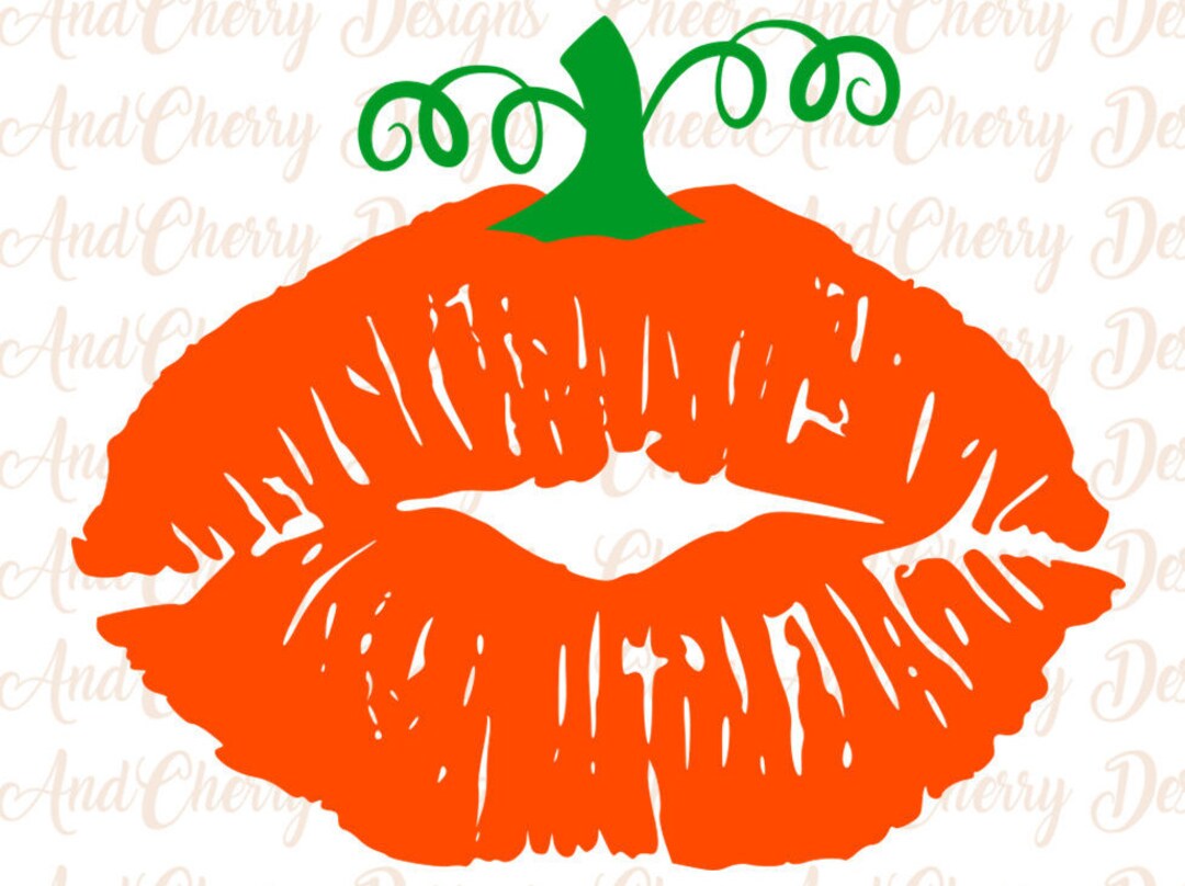 Pumpkin Lips Svg Halloween Svg Thanksgiving Svg Cut File - Etsy