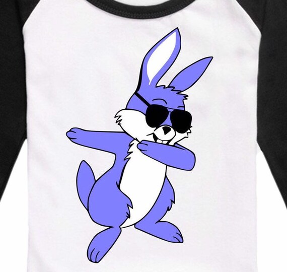 Download Dabbing Bunny Svg Easter Svg For Boy Easter Svg Files For Etsy