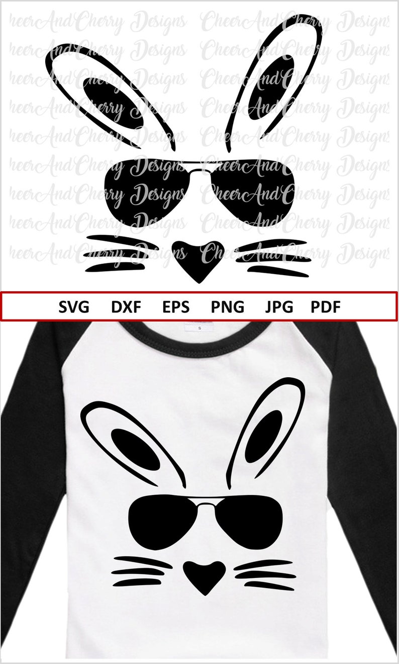 Free Free Easter Bunny With Sunglasses Svg SVG PNG EPS DXF File
